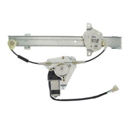 Rear Left Window Regulator with Motor for Mitsubishi Lancer, Mirage 1989-92 - Rear Left Window Regulator with Motor for Mitsubishi Lancer, Mirage 1989-92