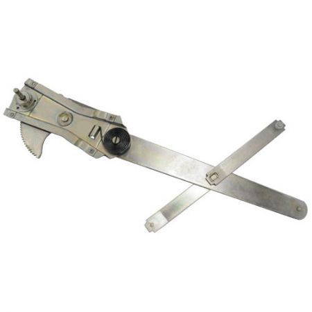 Chevy/GMC Kamyonu 1955-59 için Ön Sol Manuel Cam Regülatörü - Chevy/GMC Kamyonu 1955-59 için Ön Sol Manuel Cam Regülatörü