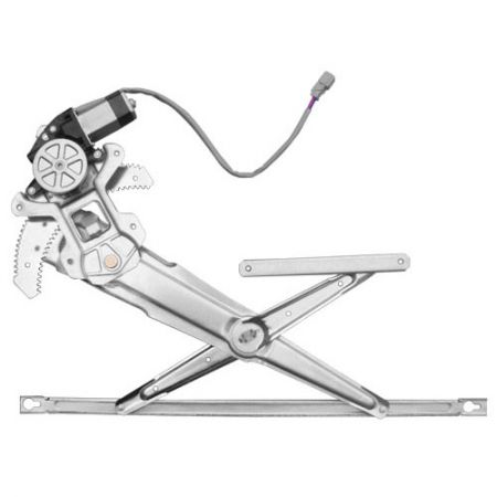 Forreste højre vinduesregulator med motor til Honda Civic 1996-00 - Forreste højre vinduesregulator med motor til Honda Civic 1996-00
