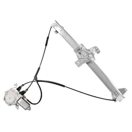 Front Left Window Regulator with Motor for Ford Econoline 1992-19 - Front Left Window Regulator with Motor for Ford Econoline 1992-19