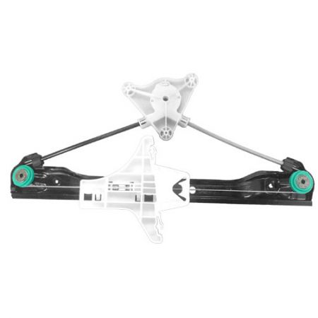 Aftari vinstri gluggastýring án mótors fyrir Volkswagen Passat 2006-10 - Aftari vinstri gluggastýring án mótors fyrir Volkswagen Passat 2006-10