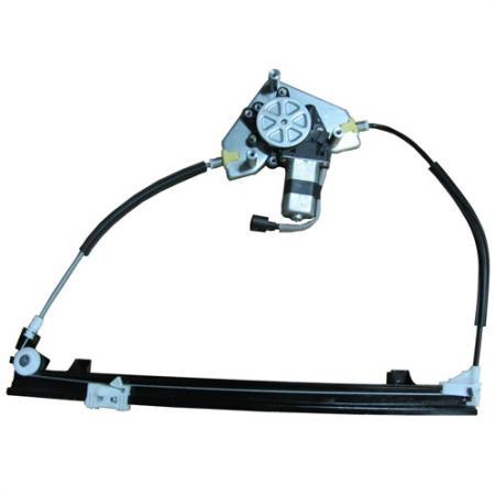 Front Right Window Regulator with Motor for Renault Clio 5D 1998-05 - Front Right Window Regulator with Motor for Renault Clio 5D 1998-05