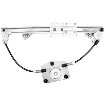 スコダ・ファビア 1999-07用のモーターなしの左後ウィンドウレギュレーター