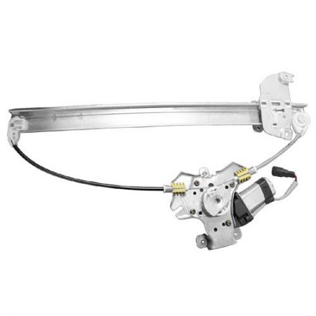 日産ナバラ 2005-15用のモーター付き右後ウィンドウレギュレーター - 日産ナバラ 2005-15用のモーター付き右後ウィンドウレギュレーター