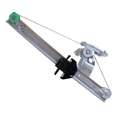 재규어 S-Type 1999-02용 모터가 없는 왼쪽 뒷창문 조절기 - 재규어 S-Type 1999-02용 모터가 없는 왼쪽 뒷창문 조절기