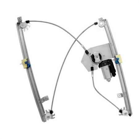 Front Right Window Regulator with Motor for Renault Clio 5D 2005-12 - Front Right Window Regulator with Motor for Renault Clio 5D 2005-12