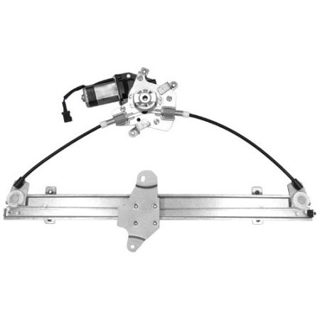 日産ナバラ 2005-15用のモーター付きフロント右ウィンドウレギュレーター - 日産ナバラ 2005-15用のモーター付きフロント右ウィンドウレギュレーター
