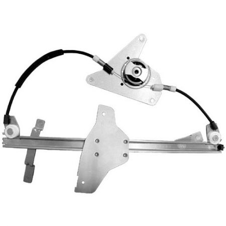Front Right Window Regulator without Motor for Peugeot 108 4-Door 2014/05- - Front Right Window Regulator without Motor for Peugeot 108 4-Door 2014/05-