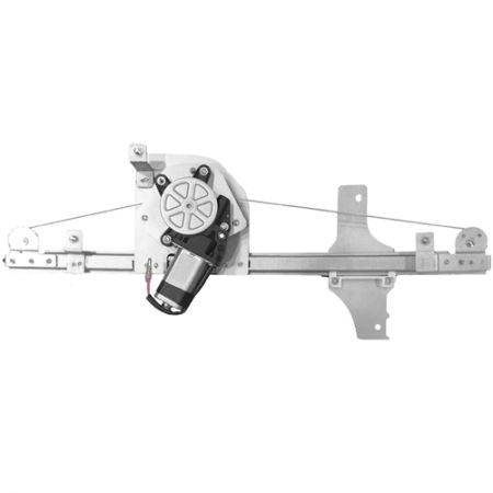 Voorste rechter raamregelaar met motor voor Peugeot 208 5-Deurs 2012-19, 2008 2013-19