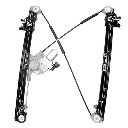 Rear Left Window Regulator with Motor for Land Rover Range Rover 2014-21, Long Wheelbase - Rear Left Window Regulator with Motor for Land Rover Range Rover 2014-21, Long Wheelbase