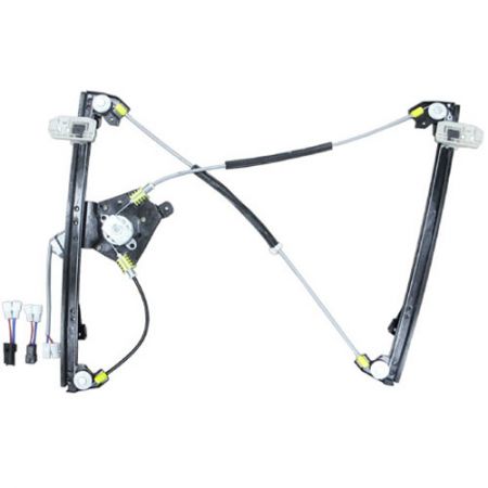 Fram vänster fönsterregulator med motor för Peugeot 206 3D 1998-2012 - Fram vänster fönsterregulator med motor för Peugeot 206 3D 1998-2012