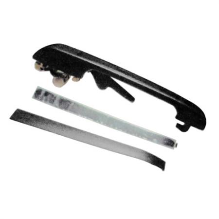 Anahtar deliği olmayan dış arka sol kapı kolu, dokulu siyah - Anahtar deliği olmayan dış arka sol kapı kolu, dokulu siyah