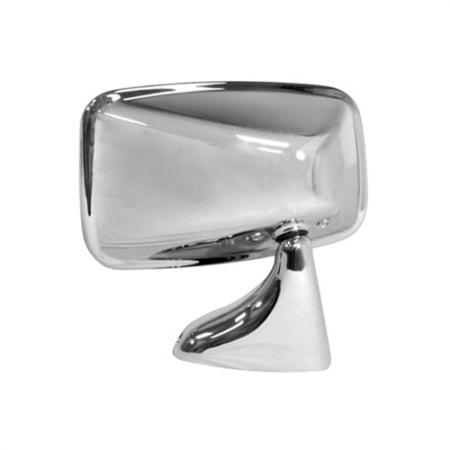 Tex Style Right Polished Steel Side Mirror for Volkswagen GOLF MK1 75-83 - Tex Style Right Polished Steel Side Mirror for Volkswagen GOLF MK1 75-83