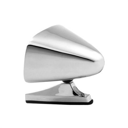 Большое зеркало для автомобиля Dual Sport размером 5 7/8" x 3 7/8" из хромированной стали - Большое зеркало для автомобиля Dual Sport размером 5 7/8" x 3 7/8" из хромированной стали