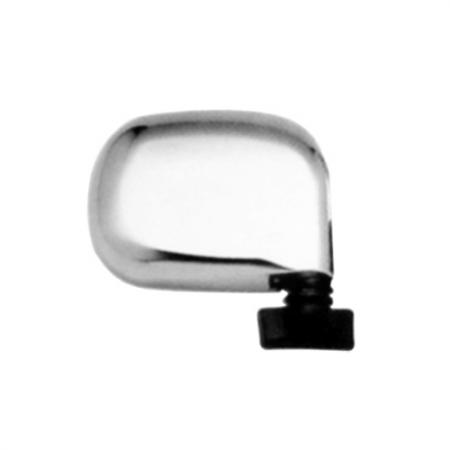 7 1/2" x 6 3/4" Chrome ABS Right Mirror for Pickup Truck & Cargo Van - 7 1/2" x 6 3/4" Chrome ABS Right Mirror for Pickup Truck & Cargo Van