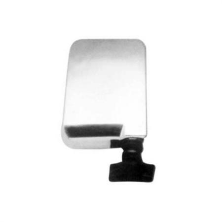 7 1/2" x 6" Chrome ABS Right Mirror for Pickup Truck & Cargo Van - 7 1/2" x 6" Chrome ABS Right Mirror for Pickup Truck & Cargo Van