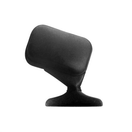 Black ABS Right Deluxe Flag Style Car Mirror - Black ABS Right Deluxe Flag Style Car Mirror