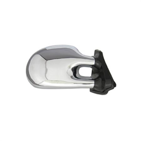 Specchietto retrovisore destro in plastica nera - Specchietto retrovisore destro in plastica nera