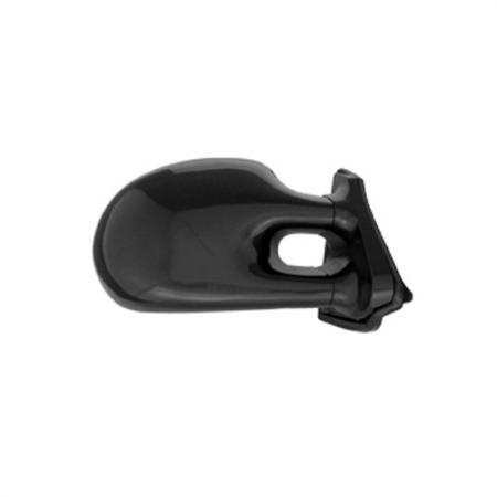 Specchietto retrovisore destro in plastica nera - Specchietto retrovisore destro in plastica nera