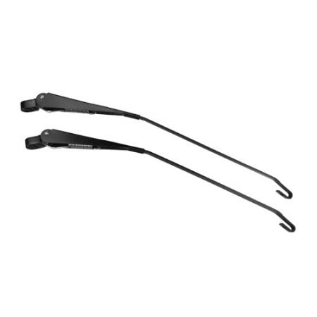 Left and Right Windshield Wiper Arm Pair Black for Porsche 911, 912 1965-67 - Left and Right Windshield Wiper Arm Pair Black for Porsche 911, 912 1965-67