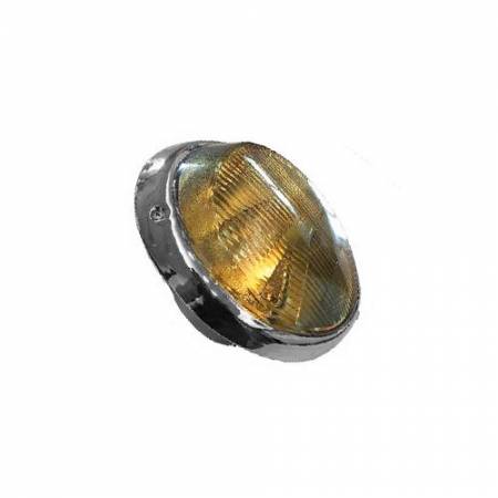 Headlight with Amber Lens for Porsche 911, 901, 930 1965-89