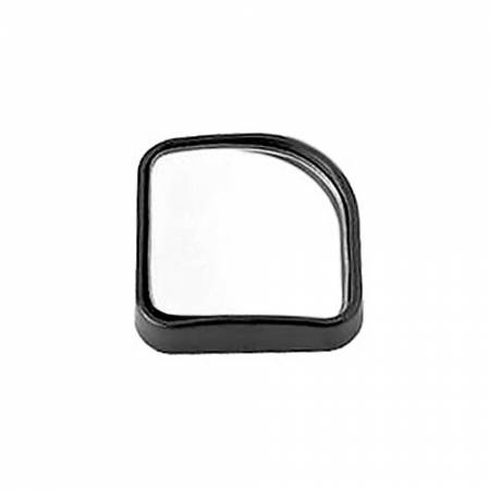 Adjustable Rear View Blind Spot Stick-on Mirror 3 3/4" X 3 3/4" - Adjustable Rear View Blind Spot Stick-on Mirror 3 3/4" X 3 3/4", Black, Universal