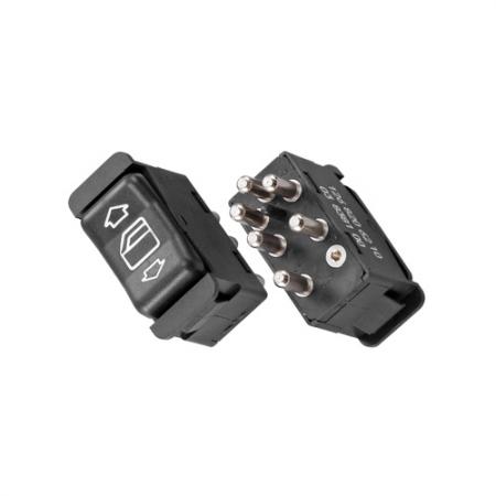 Mercedes W126 1979-91 W201 1982-93 için Arka Sol Elektrikli Cam Düğmesi - Mercedes W126 1979-91 W201 1982-93 için Arka Sol Elektrikli Cam Düğmesi