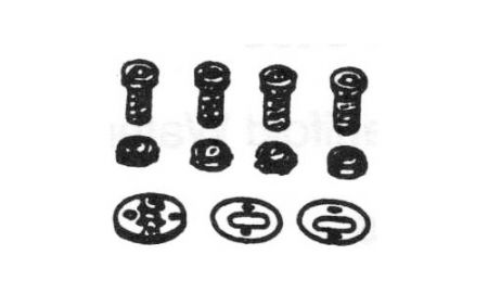 Peugeot 4040-14 için Direksiyon Isıtma Rulman Kiti, ÇELİKSİZ 4040-15W/O ÇELİK - Peugeot 4040-14 için Direksiyon Isıtma Rulman Kiti, ÇELİKSİZ 4040-15W/O ÇELİK