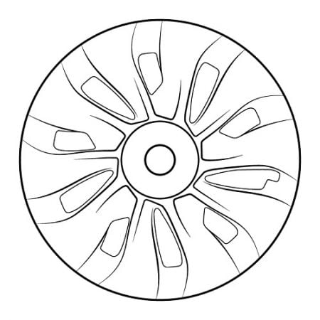 18" Колпак колеса для Tesla Model 3 2017-2023