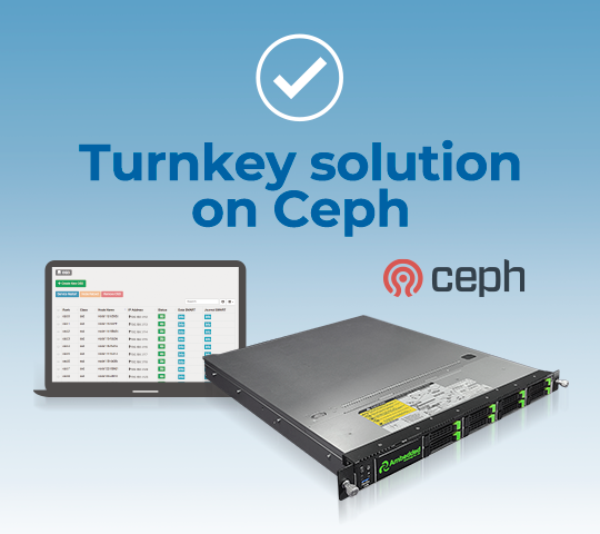 Apparecchiatura Ceph Turnkey