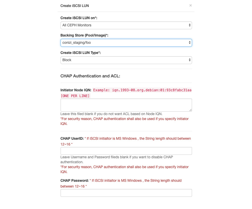 Ceph Management Web User Interface (UVS Manager) | Turnkey Ceph ...