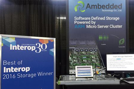 Mars 200 Ceph Appliance won Best of Interop storage 2016_photo 2