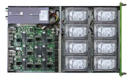 Máy chủ ARM Mars 400 với 8 microserver bên trong