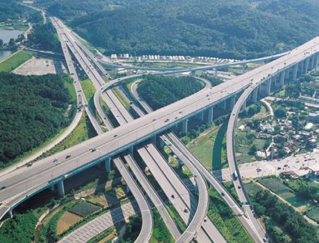 Intelligenter Verkehr (U-ITS Autobahn Seoul, Südkorea)