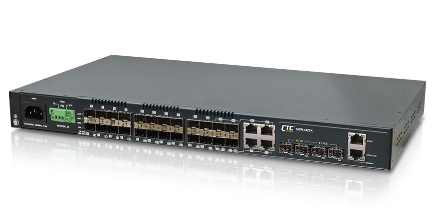 S3950-4T12S-R, 12-Port Ethernet L2+ Managed Switch, 12 x 10Gb SFP+, with 4  x Gigabit RJ45, Support MLAG - Europe, switch ethernet 12 ports rj45 