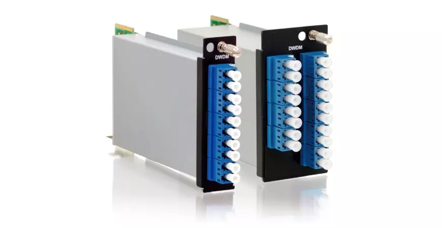 Multiplexores / Demultiplexores CWDM / DWDM y Multiplexores de Agregación / Extracción.