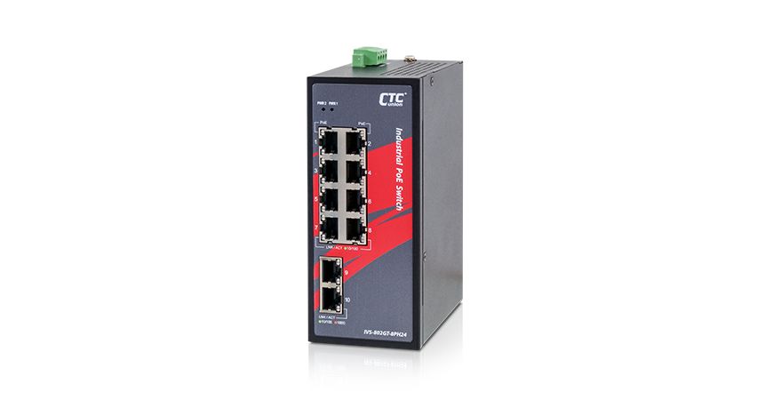 Conmutador Ethernet certificado E-Mark