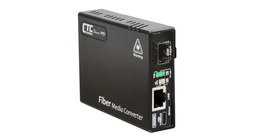 Myyty - CTC Union Fiber Media Converter + BCC 1.25 Gigabit Ethernet ...