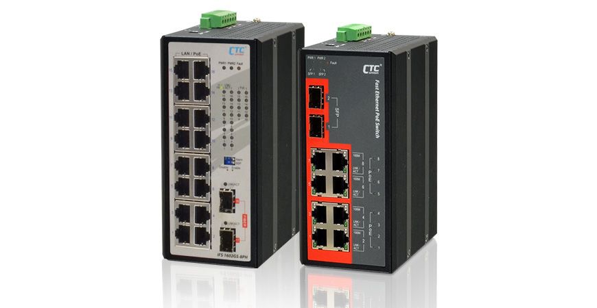 Conmutador Ethernet Industrial