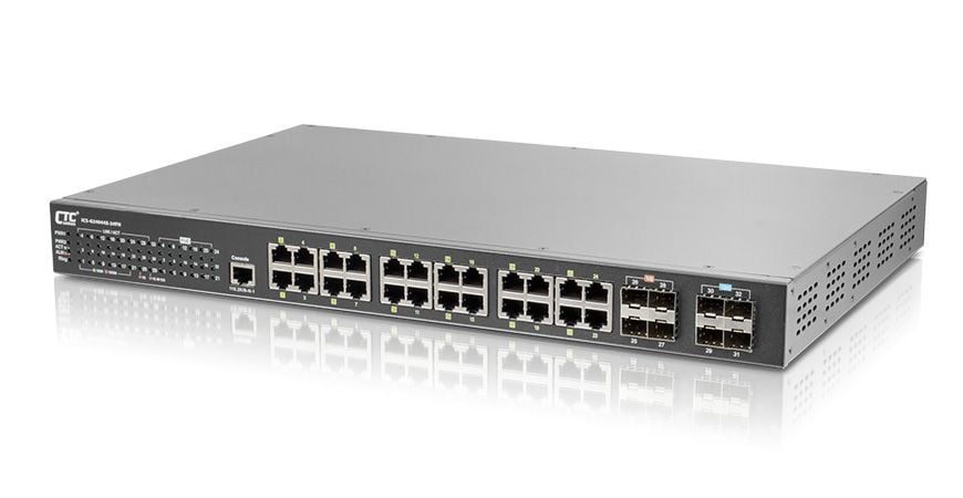 CTC Union's Industrial L2 Rackmount Switch