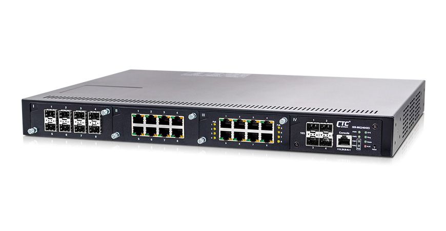 Le commutateur monté en rack industriel L3 de CTC Union