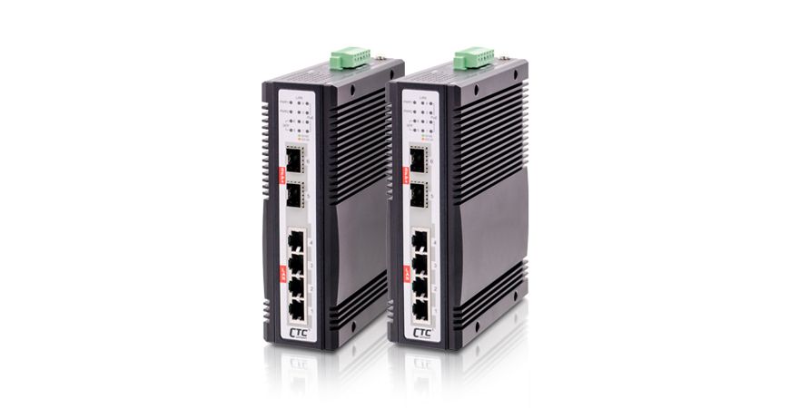 foto para imprensa - CTC*s Managed Industrial 2.5G/10G PoE Switch