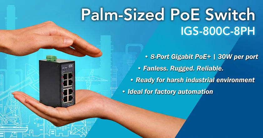 Foto für die Presse - IGS-800C-8PH