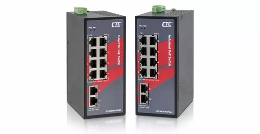 foto para prensa - Switch PoE certificado por E-Mark de CTC