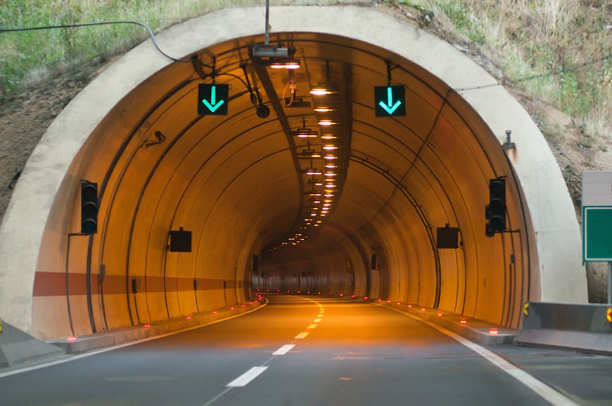 Contrôle de sécurité du tunnel