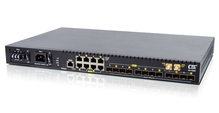 L2+ Managed 10G Ethernet Switch with SyncE
