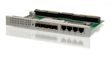 Ethernet Aggregation Switch Card with In-Band Management - 10G Ethernet Aggregation Switch Card