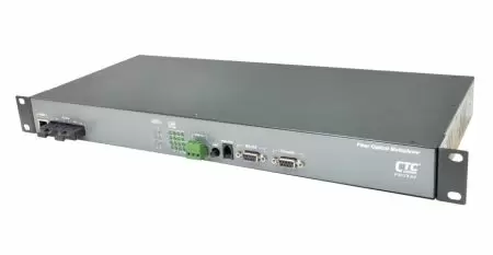 8x E1/T1 und 4x FE, verwalteter Glasfaser-Multiplexer - 8x E1/T1 + 4x FE verwalteter Glasfaser-Multiplexer