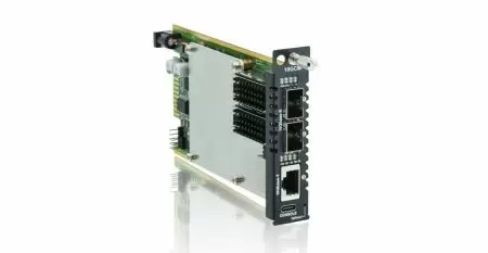 Convertisseur multimédia géré en bande 10G - Carte de convertisseur multimédia gérée en bande FRM220-10GCM 10G