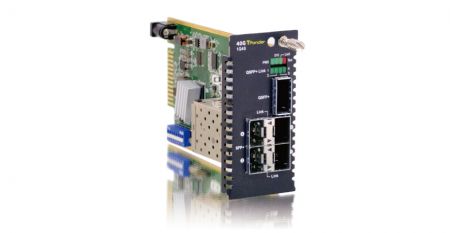 40G QSFP+ to 4 × 10G SFP+ Transponder - FRM220-40G-1Q4S 40G Transponder Card